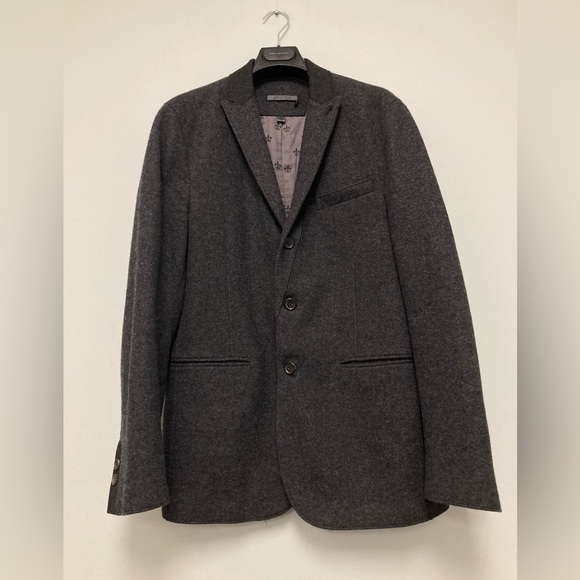 John Varvatos SLIM FIT DOUBLE FACED SOFT JACKET. Size EU 48 USA 38 - Picture 8 of 13